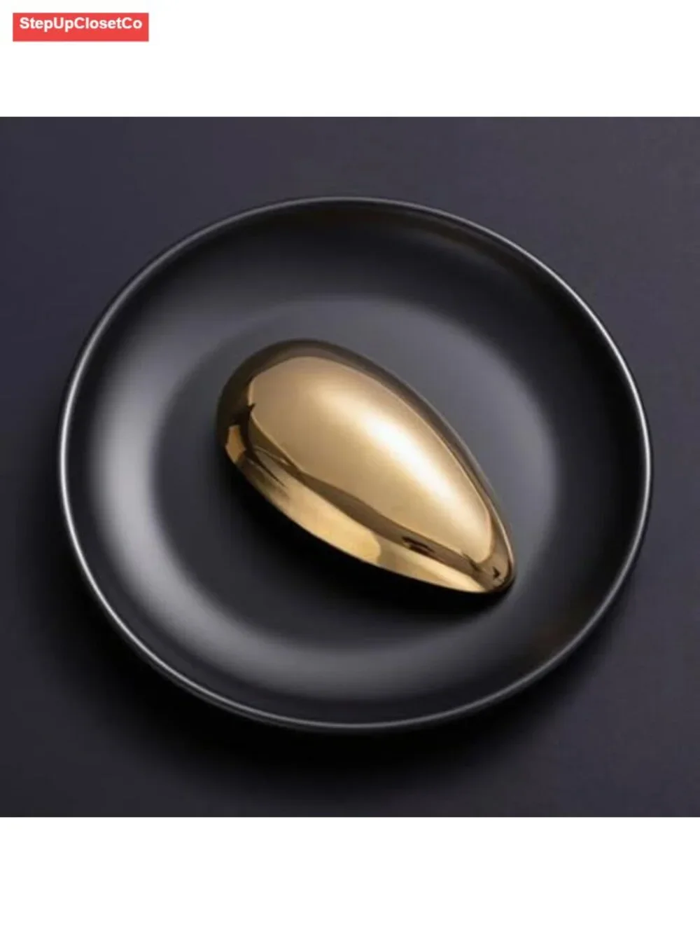 Geometric Teardrop Brooch Pin Women Alloy Metal Jewelry Gift